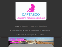 Tablet Screenshot of captaboo.com